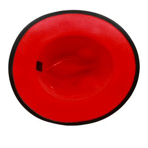 SUPPORT WSSU FEDORA ( BLACK, RED,& WHITE)