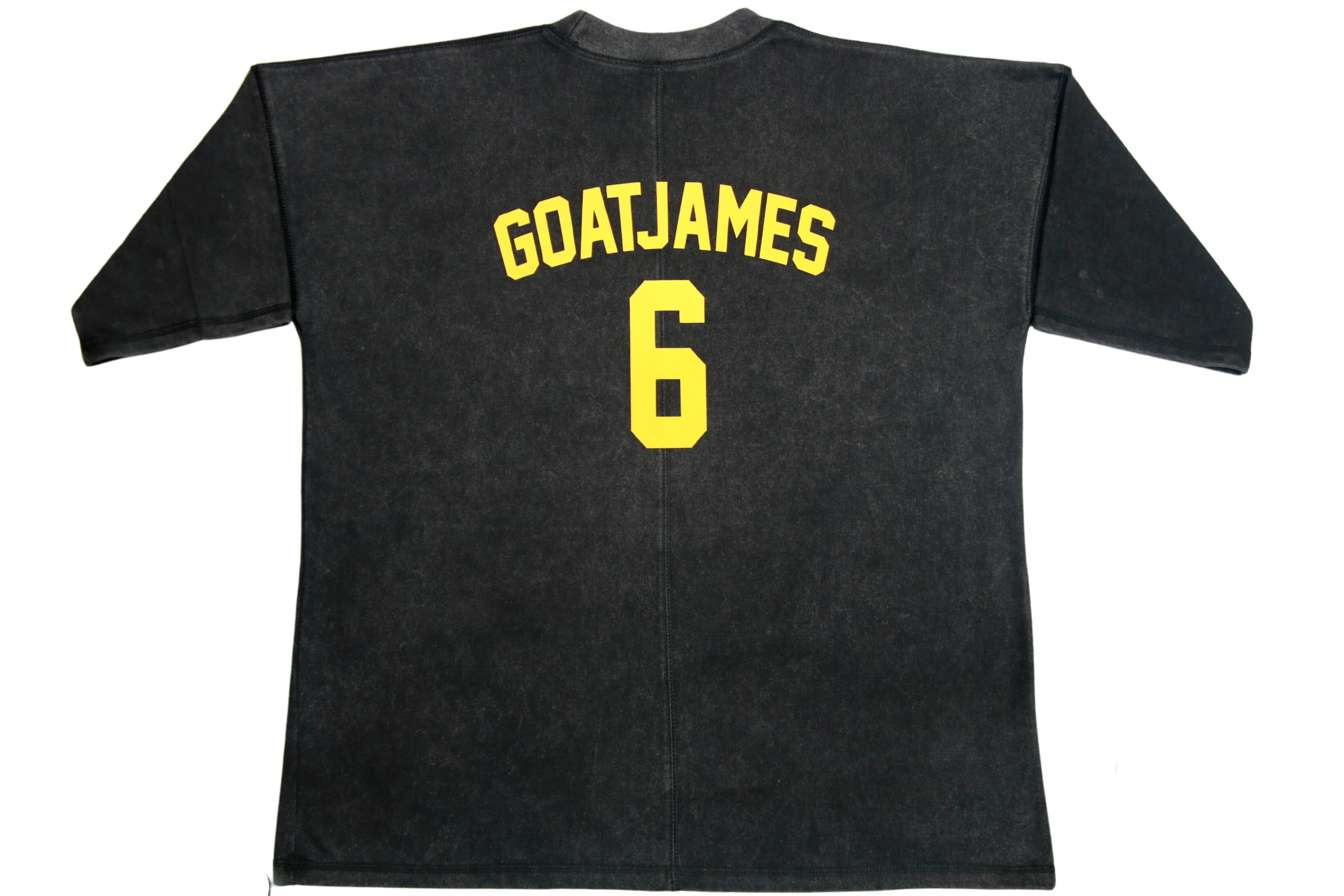 Goat James Heavyweight Graphic Tee "Vintage Wash & Gold"