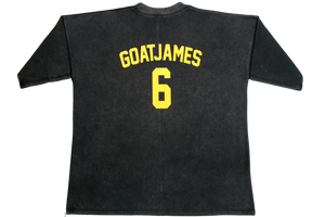 Goat James Heavyweight Graphic Tee "Vintage Wash & Gold"
