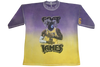 Goat James Heavyweight Graphic Tee "Faded Purple & Gold"