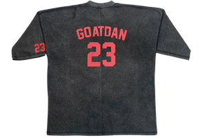 Goat Jordan Heavyweight Graphic Tee "Vintage Wash & Red"