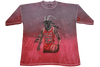 Goat Jordan Heavyweight Graphic Tee (1 OF 1)     "Faded Purple & Red"