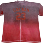 Goat Jordan Heavyweight Graphic Tee (1 OF 1)     "Faded Purple & Red"